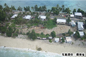 島が沈んじゃう！